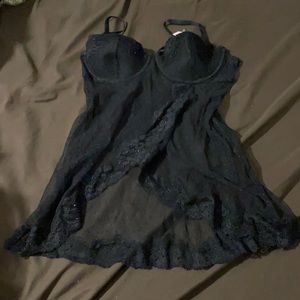 Black Lace Victoria’s Secret Top